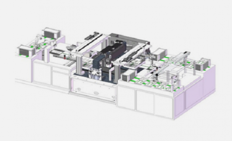全自动柔性OLED模组激光精切设备